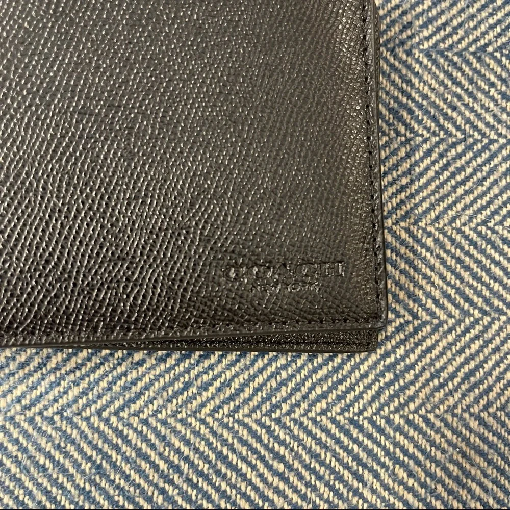 COPY - Coach Like New Bifold Wallet, Black